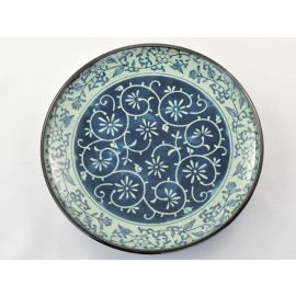 Plate -Manyo Karakusa (D25.5cm)