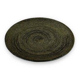 Plate (D28.5) -Tsumuji Black