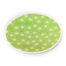 Kozara small plate -Mamezara Ume Green