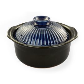 Rice cooking pot -Kikka (3GO) ごはん土鍋 菊花