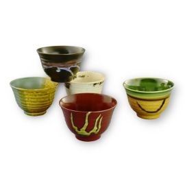 Chazuke rice  bowl set/5 -Gafu　雅風