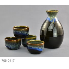 Sake Set/1:4 -Ao Nagashi 青流し