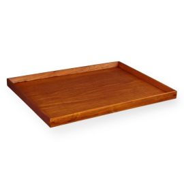 Wooden Tray -Café Bon Brown S**FINAL SALE**