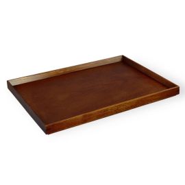 Wooden Tray -Café Bon Brownl M**FINAL SALE**