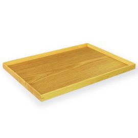 Wooden Tray -Café Bon Natural L**FINAL SALE**